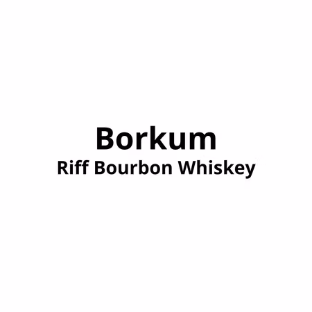 Borkum Riff Bourbon Whiskey 50g x 5pk - 2309,-