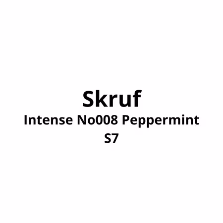 Skruf Intense No008 Peppermint S7 | 10 stk - 869,-