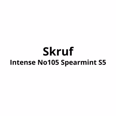 Skruf Intense No105 Spearmint S5 | 10 stk - 869,-