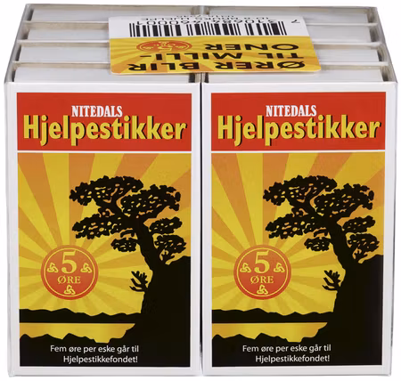 Fyrstikker Brukseske 8pk Nitedals - 29,90,-