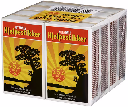 Fyrstikker Brukseske 8pk Nitedals - 29,90,-