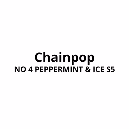 Chainpop No4 Peppermint & Ice S5 | 10stk - 529,-