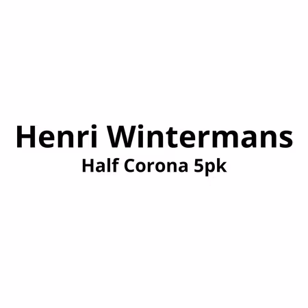 Henri Wintermans Half Corona 5pk x 5stk Kartong - 1439,-