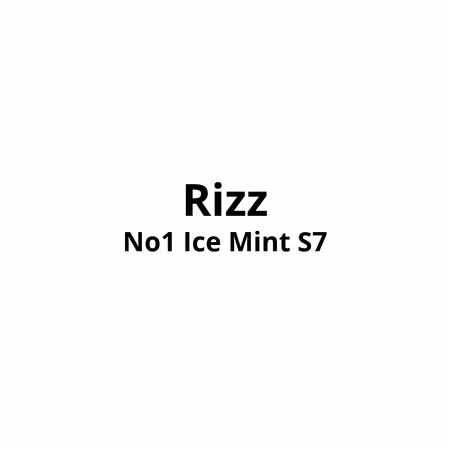 Rizz No1 Ice Mint S7 - 10stk - 469,-