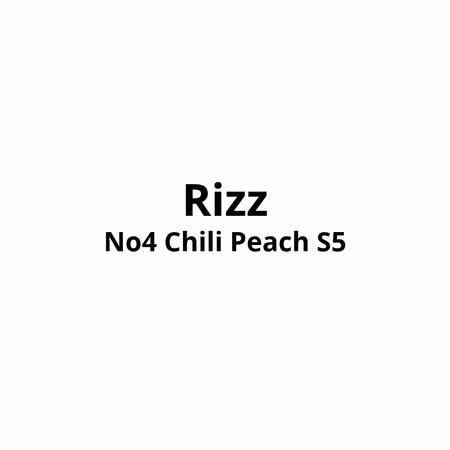 Rizz No4 Chili Peach S5 - 10stk - 469,-