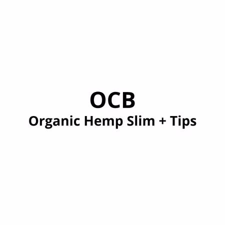 OCB Organic Hemp Slim + Tips 4pk - 99,-