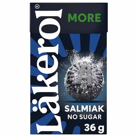 Läkerol More Salmiak 30g