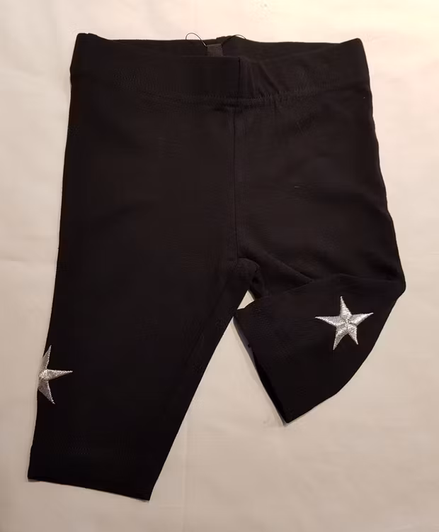 Svarta capri leggings Maj från Kids Up-