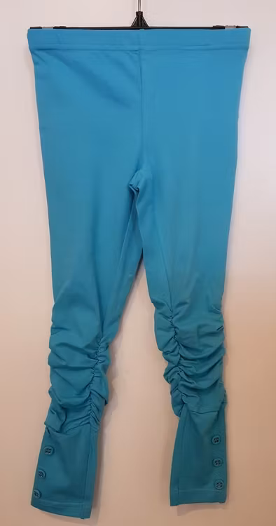 Turkosa capri leggings 1017-60 från Fransa Kids.