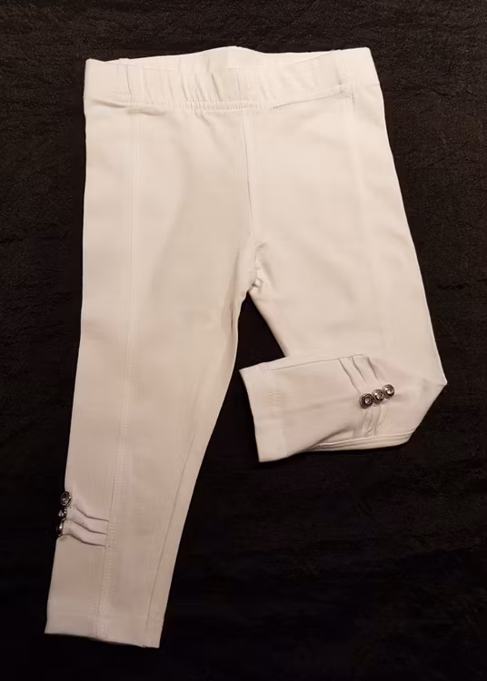 Vita capri leggings från Kids Up