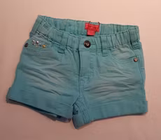 Turkosa jeansshorts Ebru bam från Me Too