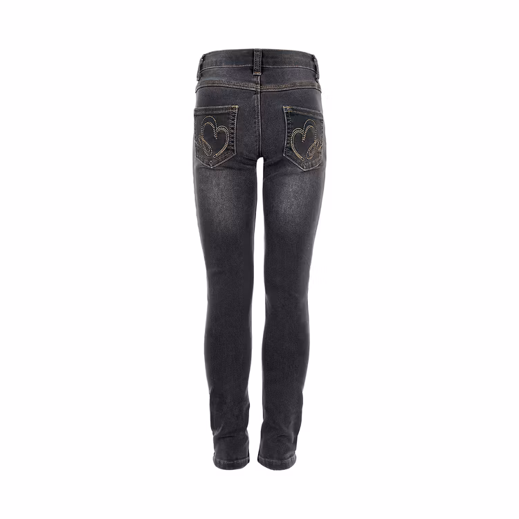 Grå denim jeans 4605 från Creamie.