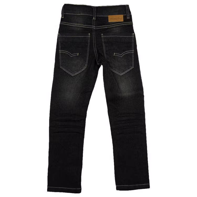Svarta jeans Malvin från Minymo.