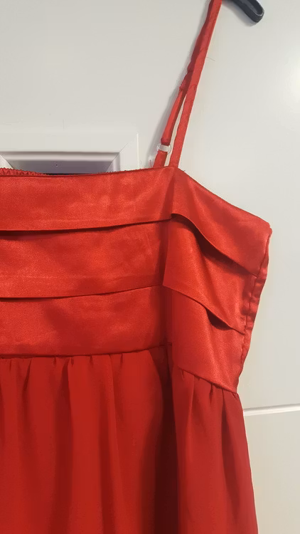 Röd festklänning Jutta från D-xel
