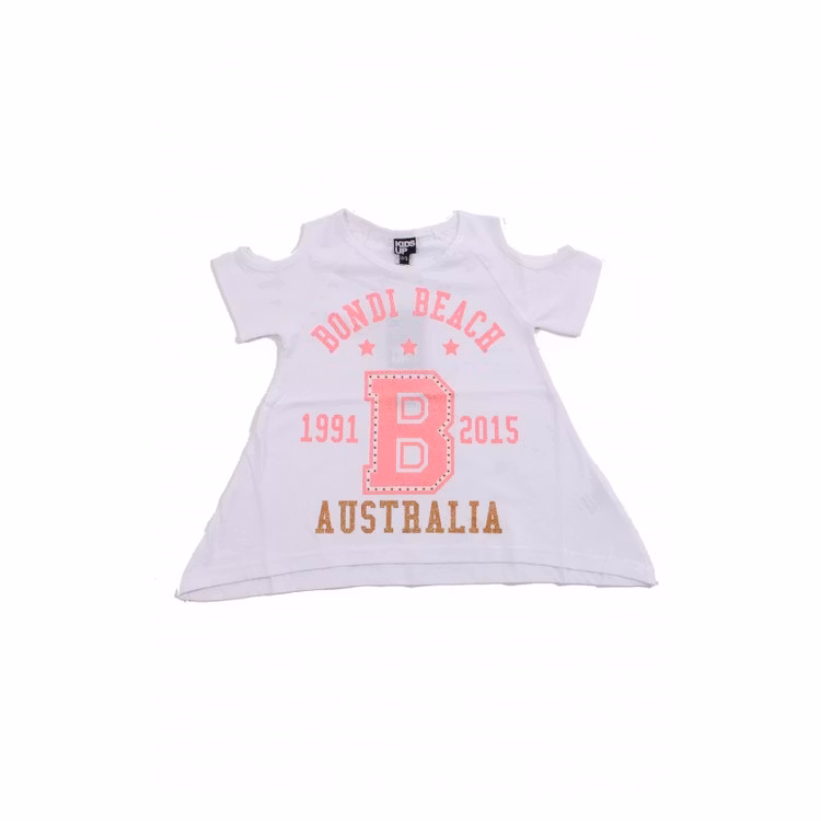 Vit t-shirt Iris från Kids Up