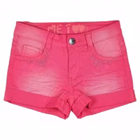 Korta cerisa shorts Paprika-54 från Me Too-