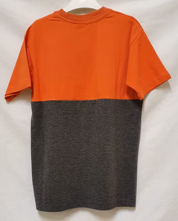 Grå/orange t-shirt Tyson-363 från D-XEL/DWG.