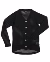 Tunn svart cardigan Heidi-544 från D-XEL