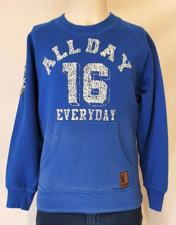 Blå långärmad tröja Joos från Me Too.