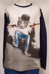 Långärmad t-shirt Aske-03 från Kids Up.