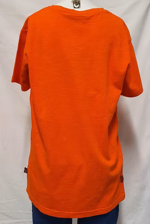 Orange t-shirt Kridt-221 från D-XEL/DWG.