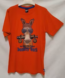 Röd t-shirt Emu-75 från Kids Up.