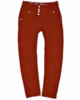 Roströda jeans Spicy-28 från D-XEL