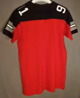 Röd t-shirt Asmus-338 från D-XEL/DWG.