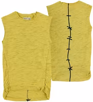 Gul melerad t-shirt 70215 från Small Rags.