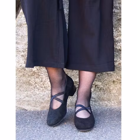 Pumps Amanda svart mocka från Cinnamon-