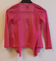 Tunn cerise cardigan Bodil-58 från Kids Up.
