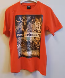 Orange t-shirt Isac-223 från D-XEL/DWG.