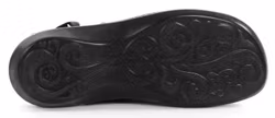 Sandal Camilla svart 000273 med hälrem från Think!-