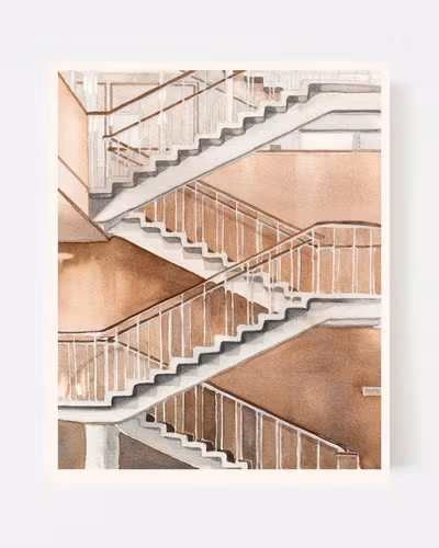 Kopia Andra Våningen - Fine Art Print