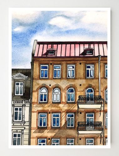 Skanstorget 4 Konstkort