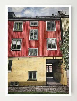 Svanebäcksgatan 47 Konstkort