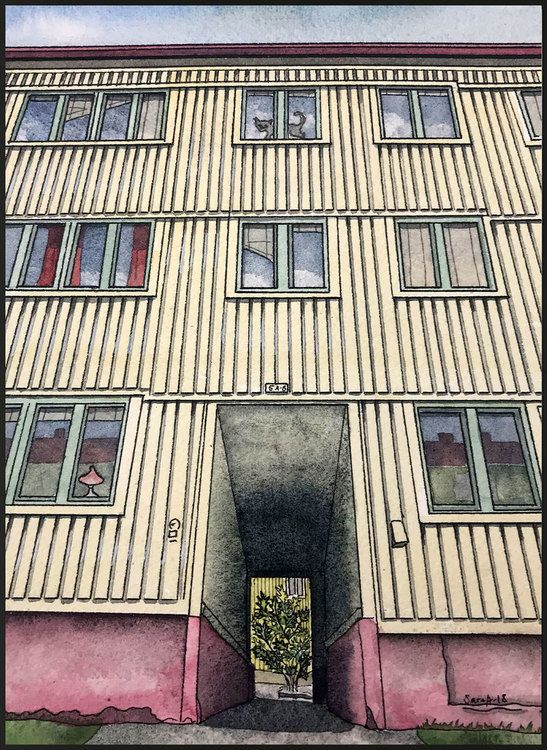 Söderlingsgatan 5 miniprint