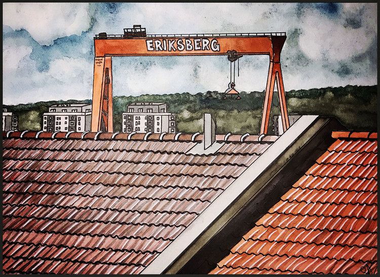 Eriksbergskranen Miniprint