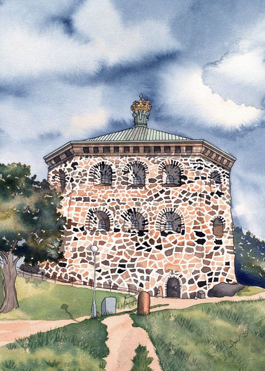 Skansen Kronan miniprint