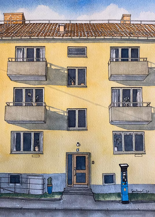 Såggatan 35 miniprint