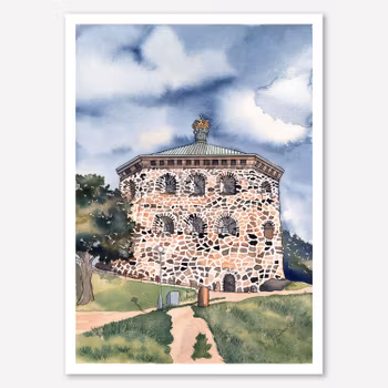 Skansen Kronan miniprint