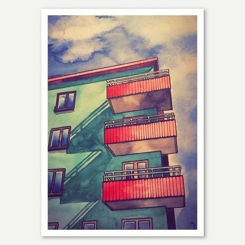 Amiralitetsgatan 11 miniprint