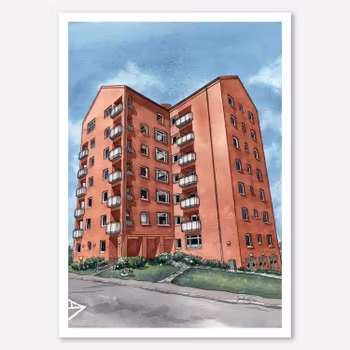 Raketgatan miniprint