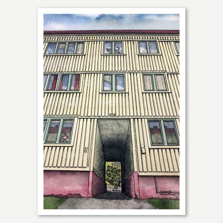 Söderlingsgatan 5 miniprint