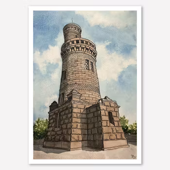 Vattentornet miniprint