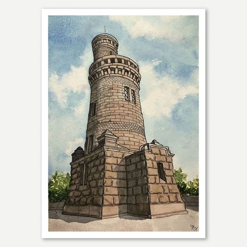 Vattentornet miniprint