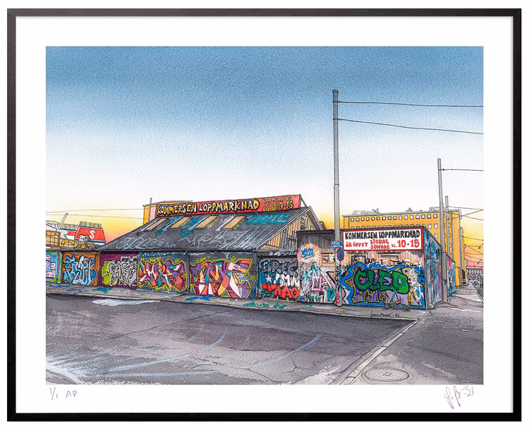 Kommersen - Fine Art Print