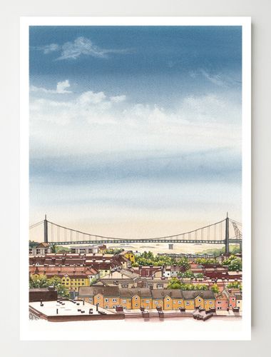 Älvsborgsbron Miniprint