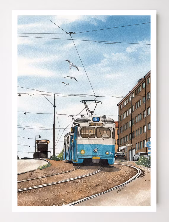 Stigbergsliden Miniprint