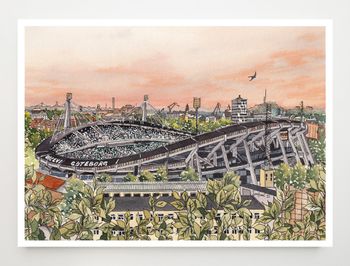 Ullevi liggande Konstkort